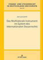 Das Multilaterale Instrument im System des internationalen Steuerrechts