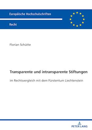 Transparente Und Intransparente Stiftungen