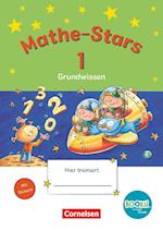 Mathe-Stars - Grundwissen - BOOKii-Ausgabe - 1. Schuljahr. Grundwissen. Übungsheft mit Lösungen