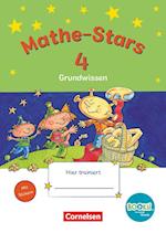 Mathe-Stars - Grundwissen - BOOKii-Ausgabe - 4. Schuljahr. Übungsheft mit Lösungen