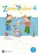 Zahlenzauber 4. Schuljahr - Allgemeine Ausgabe - Arbeitsheft