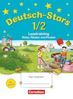 Deutsch-Stars 1./2. Schuljahr. Lesetraining Ritter, Räuber und Piraten
