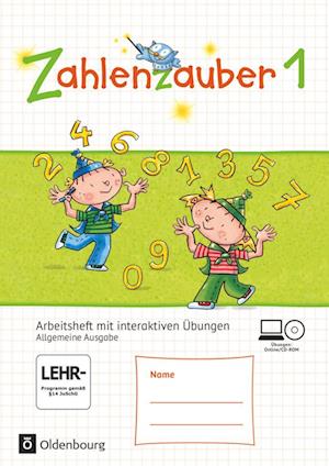 Zahlenzauber 1. Schuljahr. Arbeitsheft mit interaktiven Übungen auf scook.de. Allgemeine Ausgabe