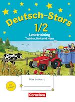 Deutsch-Stars. 1./2. Schuljahr. Lesetraining Traktor, Kuh und Korn