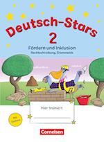 Deutsch-Stars - Allgemeine Ausgabe. 2. Schuljahr - Fördern und Inklusion