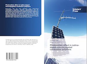 Photovoltaic effect in iodine-doped nonconjugated conductive polymers