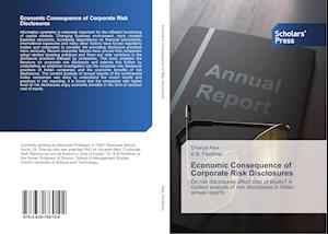 Economic Consequence of Corporate Risk Disclosures