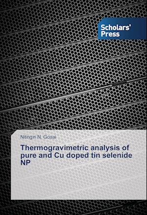 Thermogravimetric analysis of pure and Cu doped tin selenide NP