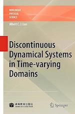 Discontinuous Dynamical Systems on Time-varying Domains