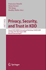Privacy, Security, and Trust in KDD