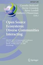 Open Source Ecosystems: Diverse Communities Interacting
