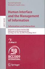 Human Interface and the Management of Information. Information and Interaction