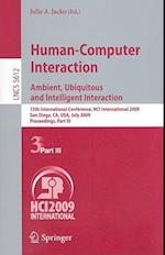 Human-Computer Interaction. Ambient, Ubiquitous and Intelligent Interaction