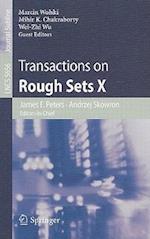 Transactions on Rough Sets X
