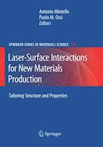 Laser-Surface Interactions for New Materials Production