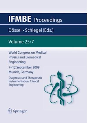 World Congress on Medical Physics and Biomedical Engineering September 7 - 12, 2009 Munich, Germany