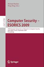 Computer Security -- ESORICS 2009