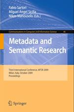 Metadata and Semantic Research