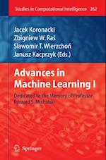 Advances in Machine Learning I