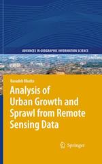 Analysis of Urban Growth and Sprawl from Remote Sensing Data