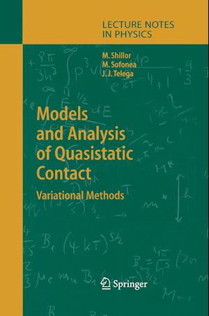 Models and Analysis of Quasistatic Contact