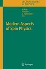 Modern Aspects of Spin Physics