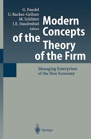 Modern Concepts of the Theory of the Firm