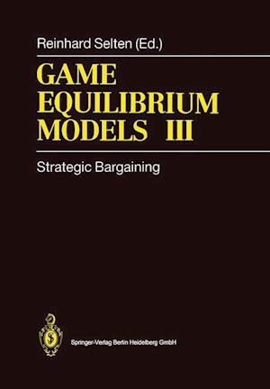 Game Equilibrium Models III