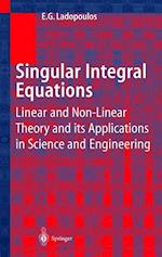 Singular Integral Equations