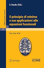 Il Principio Di Minimo E Sue Applicazioni Alle Equazioni Funzionali