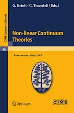 Non-linear Continuum Theories