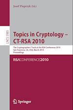 Topics in Cryptology - CT-RSA 2010