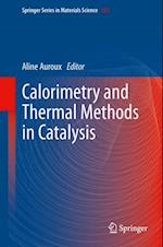 Calorimetry and Thermal Methods in Catalysis