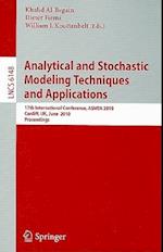 Analytical and Stochastic Modeling Techniques and Applications