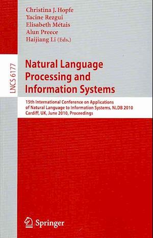 Natural Language Processing and Information Systems