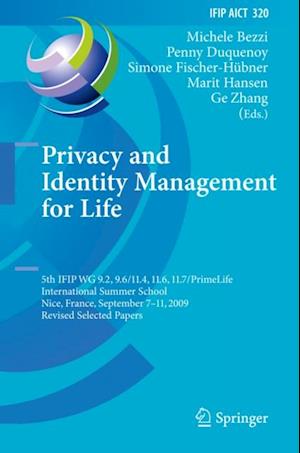 Privacy and Identity Management for Life