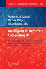 Intelligent Distributed Computing IV