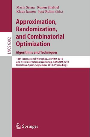 Approximation, Randomization, and Combinatorial  Optimization. Algorithms and Techniques