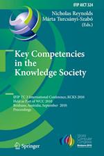 Key Competencies in the Knowledge Society