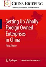 Setting Up Wholly Foreign Owned Enterprises in China