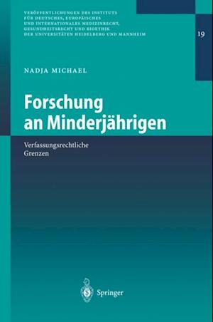 Forschung an Minderjährigen