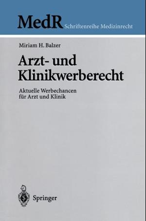 Arzt- und Klinikwerberecht