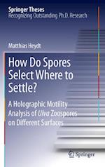 How Do Spores Select Where to Settle?