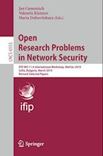 Open Research Problems in Network Security