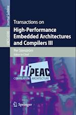 Transactions on High-Performance Embedded Architectures and Compilers III