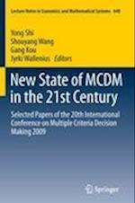 New State of MCDM in the 21st Century