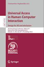 Universal Access in Human-Computer Interaction. Design for All and eInclusion