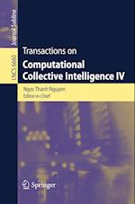 Transactions of Computational Collective Intelligence IV