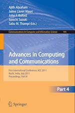Advances in Computing and Communications, Part IV