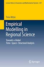 Empirical Modelling in Regional Science